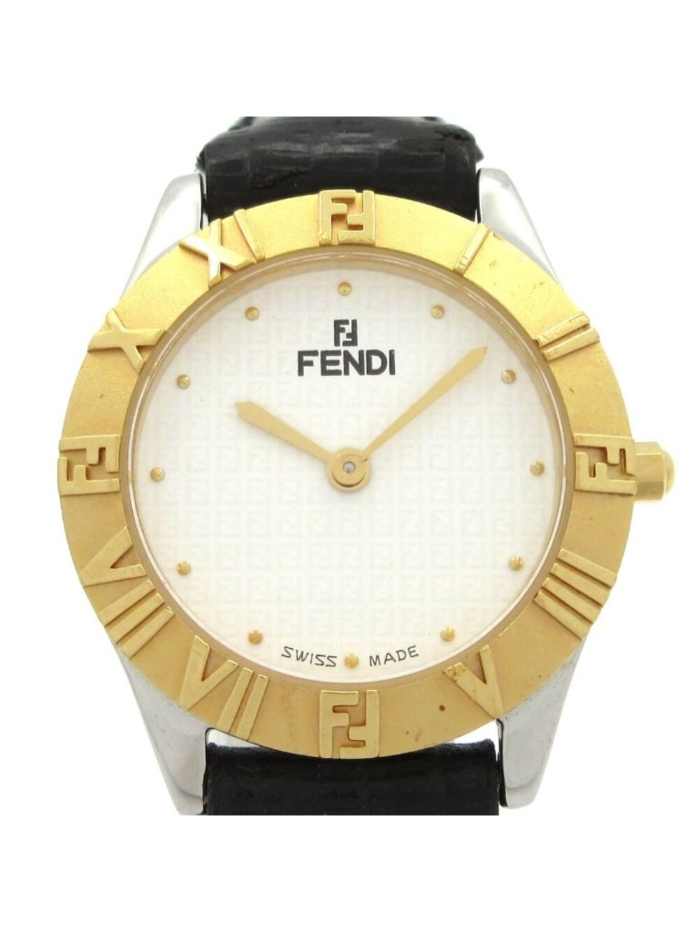 Fendi Watch White Gold